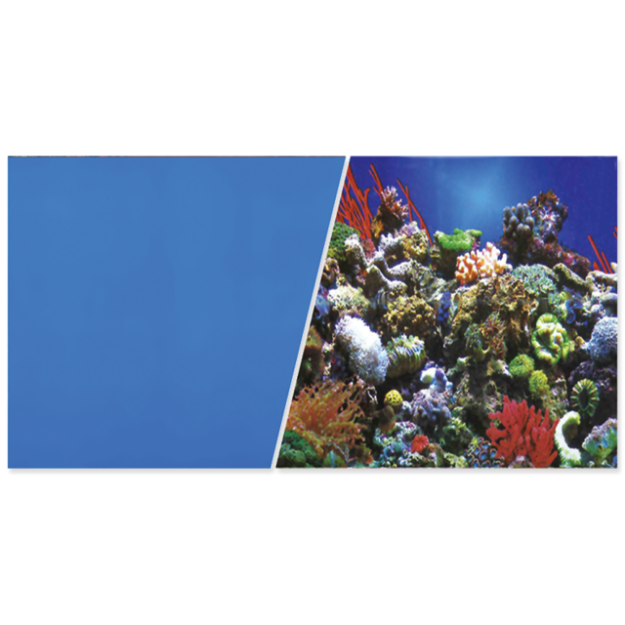 Pozadí MARINA tapeta oboustranné korály / modré 760 x 45 cm 7,6m