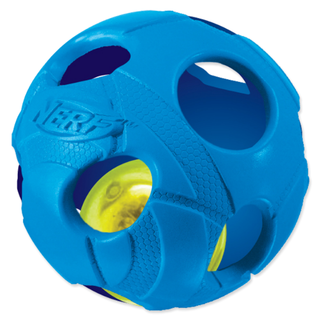 Obrázek Hračka NERF gumový míček LED 6 cm 